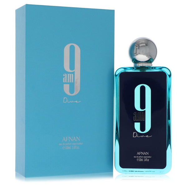 Afnan 9am Dive Eau De Parfum Spray (Unisex) by Afnan – view 1 | Apollo Fragrances