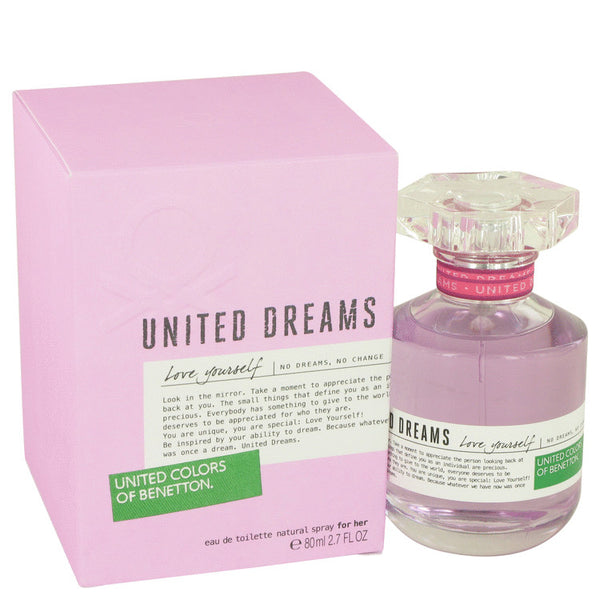 United Dreams Love Yourself Eau De Toilette Spray by Benetton | Apollo Fragrances
